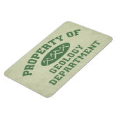 地質学部の財産 マグネット (左側)