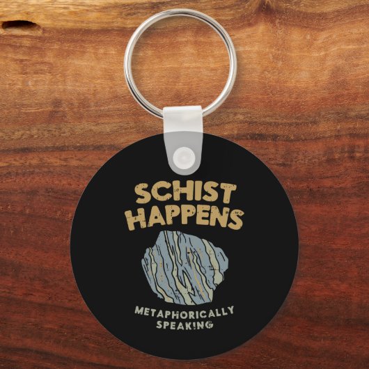 地質学 キーホルダー (正面)