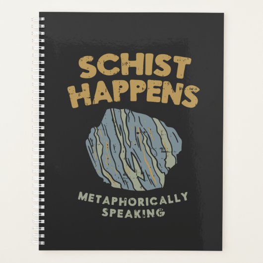 地質学 プランナー手帳 (正面)