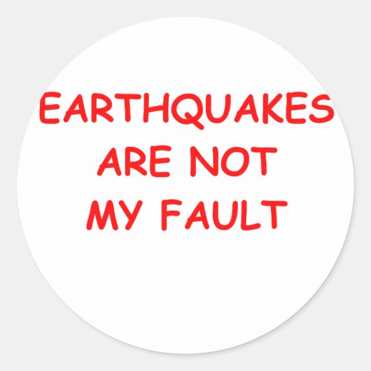 地質学 ラウンドシール (正面)