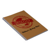 地質学 – 世界のロゴを形作る(アジア/オーストラリア) ノートブック (右側)