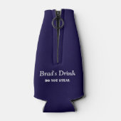 地質学 – 世界のロゴを形作る（アジア/オーストラリア） ボトルクーラー (裏面)