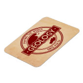 地質学 – 世界のロゴを形作る（アジア/オーストラリア） マグネット (左側)