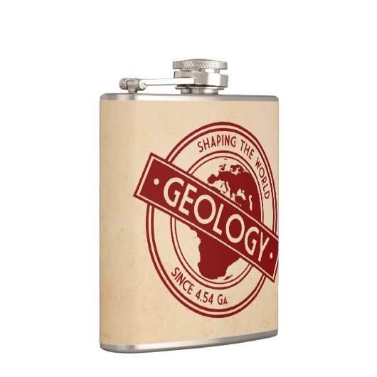 地質学 – 世界のロゴを形作る（ヨーロッパ） フラスク (右)