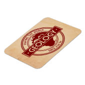 地質学 – 世界のロゴを形作る(ヨーロッパ) マグネット (左側)