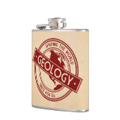 地質学 – 世界のロゴを形作る(北米) フラスク (左)