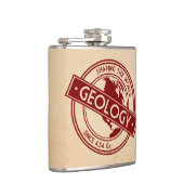 地質学 – 世界のロゴを形作る(北米) フラスク (右)