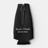 地質学 – 世界のロゴを形作る（北米） ボトルクーラー (裏面)