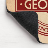 地質学 – 世界のロゴを形成（アジア/オーストラリア） マウスパッド (コーナー)