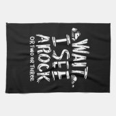 地質学 – 岩が見える キッチンタオル (横)