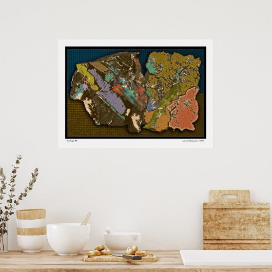 地質学#2 ポスター (キッチン)