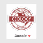 地質学 – 4.54 Ga(NA Ver.)以来の世界の形成 シール (シート)