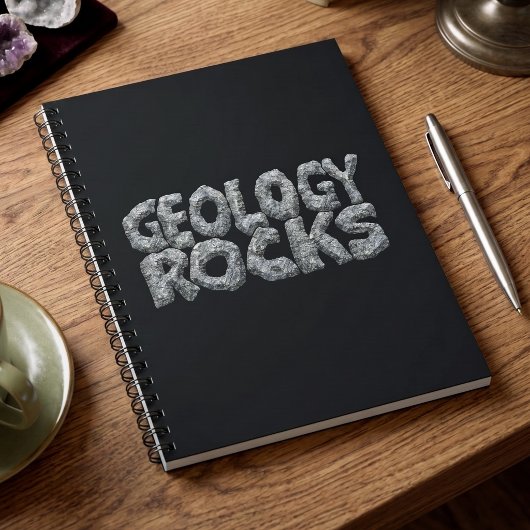 地質学 Rocks - 地球科学のダジャレ ノートブック