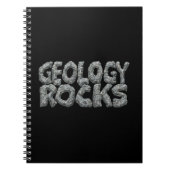 地質学 Rocks - 地球科学のダジャレ ノートブック (正面)