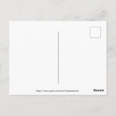 地質層 ポストカード (裏面)