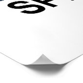 地質時代のスパイラル（地球の歴史のスパイラル） ポスター (角)