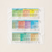 地質時間スケールスカーフ