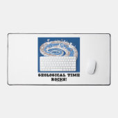 地質時間岩！地質時代表 デスクマット (キーボード&マウス)