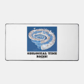 地質時間岩！地質時代表 デスクマット (正面)