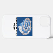地質時間岩!地質時代表 Case-Mate iPhoneケース (裏面 (横))