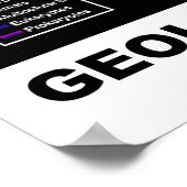 地質時間時計（地球科学） ポスター (角)