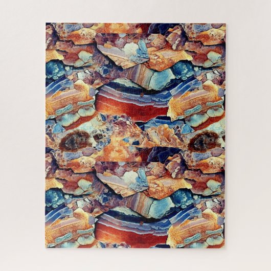 地質沈降テクスチャパズル ジグソーパズル (縦)