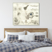 地質現象 キャンバスプリント (インサイチュ (寝室))