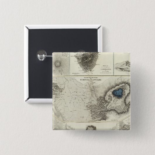 地質現象 缶バッジ (正面&裏面)