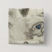 地質現象 缶バッジ (正面)