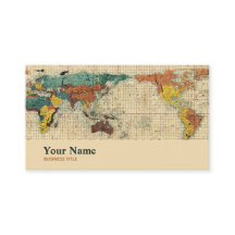 地質科学者世界地図バス