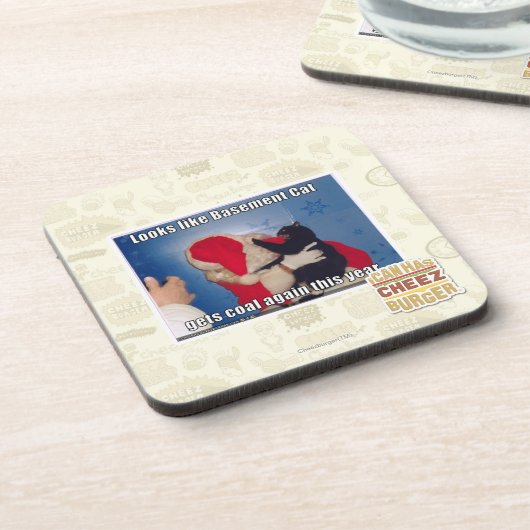 地階猫は石炭を得ます コースター (左側)