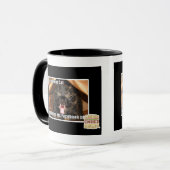 地階猫 マグカップ (正面左)