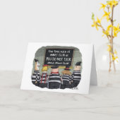 地雷おもしろい誕生日カード カード (黄色い花)