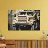 地雷耐性の待ち伏せ保護車 キャンバスプリント (インサイチュ (リビング))