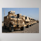 地雷耐性の待ち伏せ保護車 ポスター (正面)