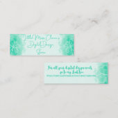 地雷 スキニー名刺 (正面/裏面)