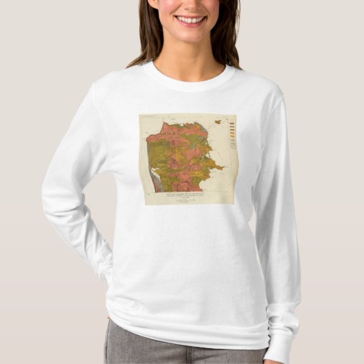 地震のサンフランシスコの強度 Tシャツ (正面)