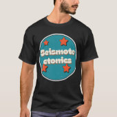 地震テクトニクス Tシャツ (正面)