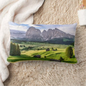 地震予言者アルム |ドロマイト・アルプス(イタリア) ランバークッション (ブランケット)