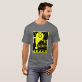 地震日本の魚神話 Tシャツ (正面フル)