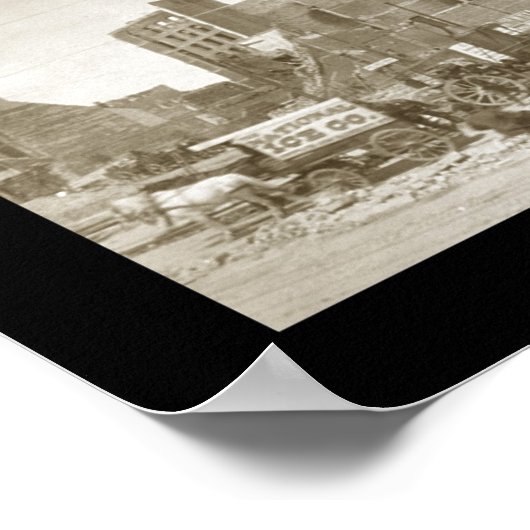 地震被害SF CA写真1906 ポスター (角)