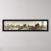 地震被害SF CA写真1906 ポスター (正面)