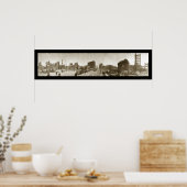 地震被害SF CA写真1906 ポスター (キッチン)