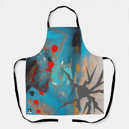 地震 エプロン (正面)