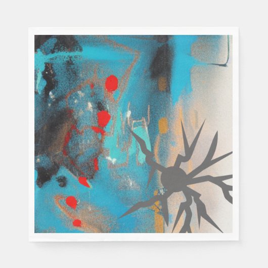 地震 スタンダードランチョンナプキン (正面)