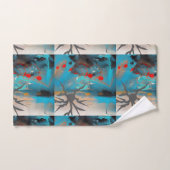 地震 バスタオルセット (ハンドタオル)