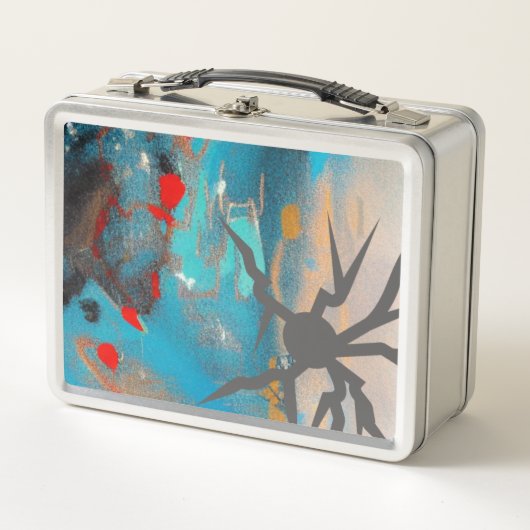 地震 メタルランチボックス (正面)