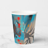 地震 紙コップ (右)