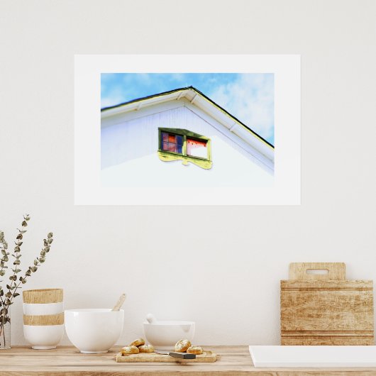 地面からの表示 ポスター (キッチン)