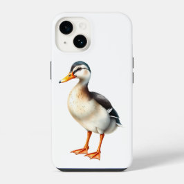 地面に立つアヒル iPhone 14ケース